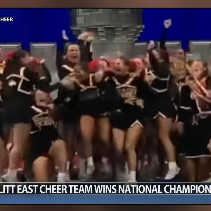 Bullitt East High School Cheer Team wins 5th National Championship title